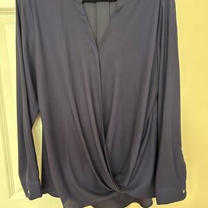 Elegant Navy Women's Top